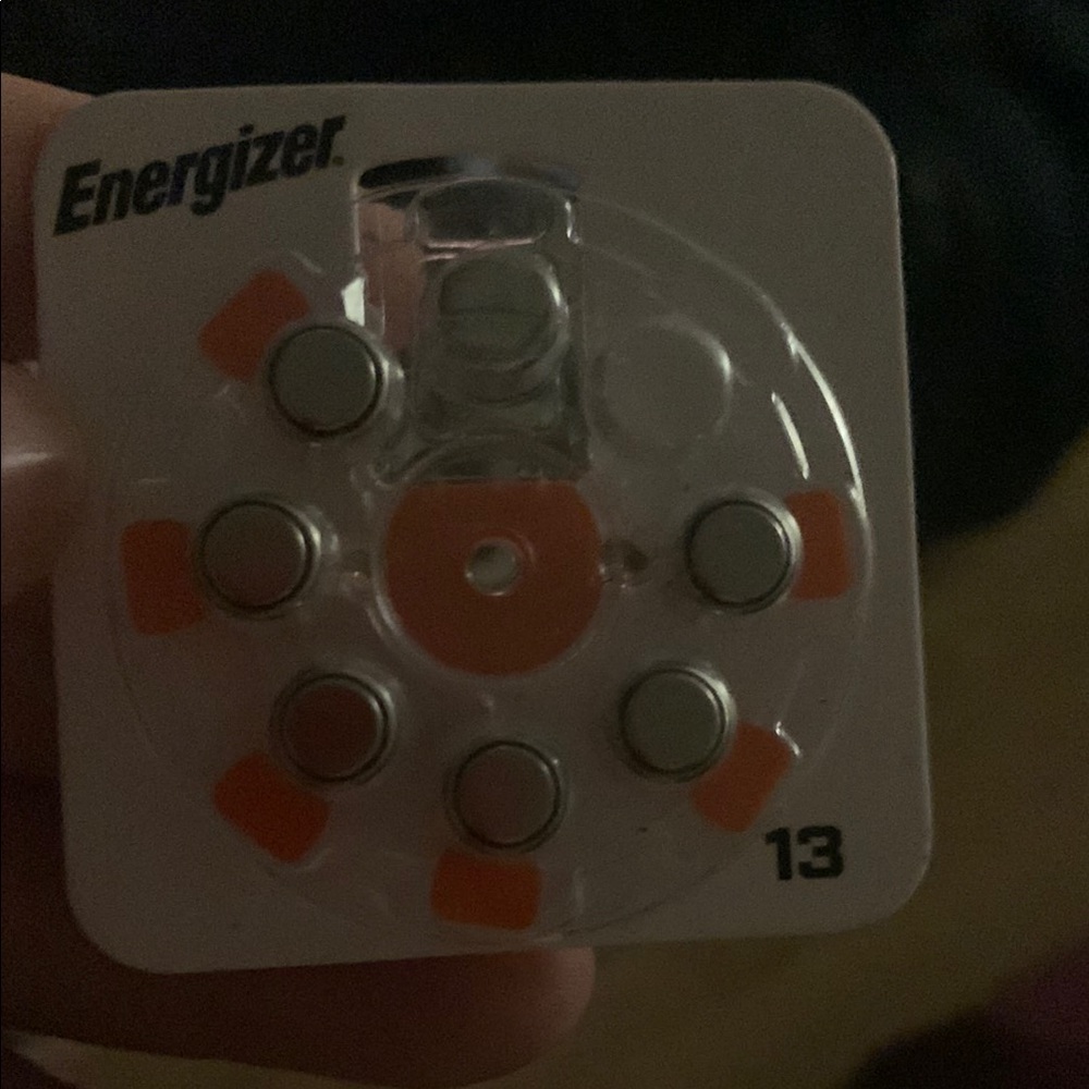 Free free free! 6 Energizer SZ 13 Hearing Aid Batteries